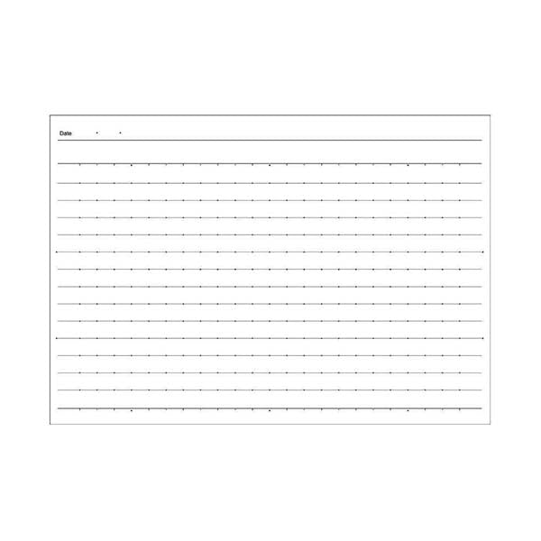 B5ハーフノート ドット A罫 KOKUYO コクヨ ノ293AT 340878