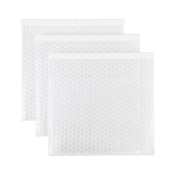 梱包材 プチプチ DVD テープ付エアクッション袋 3枚入 DVD梱包材 発送資材 ぷちぷち 341009