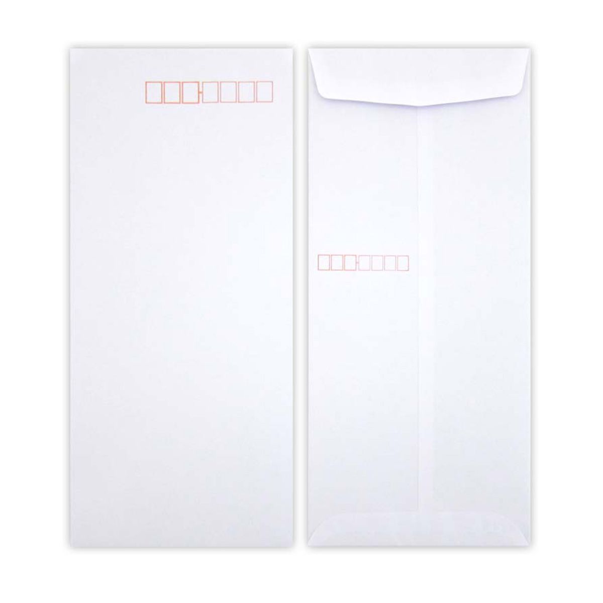 白二重封筒長形4号ワンタッチ18枚 341055