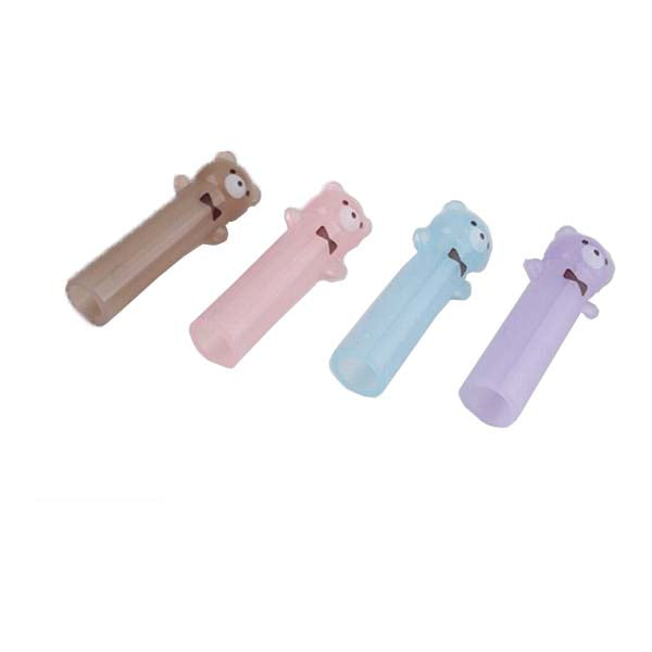 鉛筆キャップ エンピツ えんぴつキャップ くま 4色セット 341078