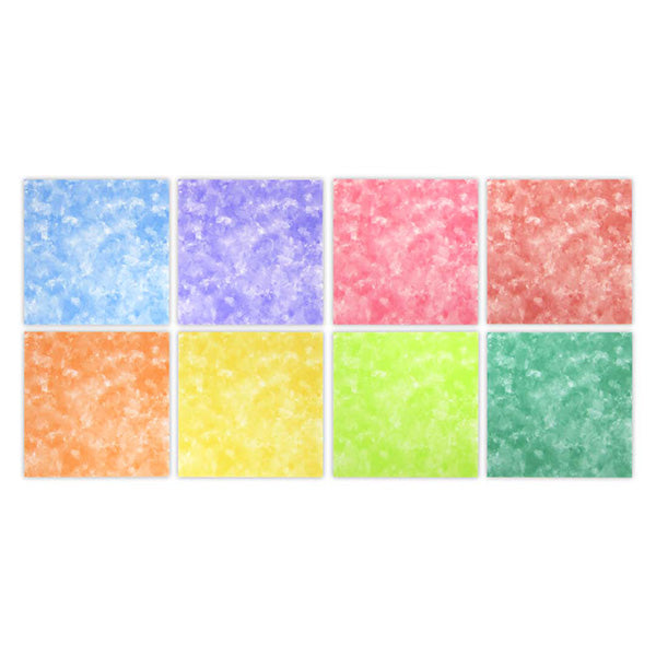 デザインペーパー 工作紙 水彩柄 48枚 15×15cm 341091