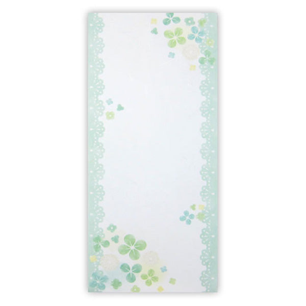 伊予和紙封筒 長形4号 花のことば 8枚 341131