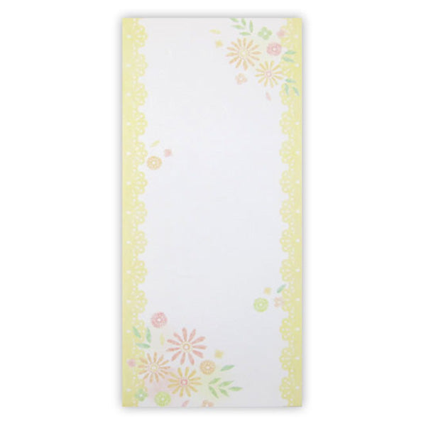 伊予和紙封筒 長形4号 花のことば 8枚 341131