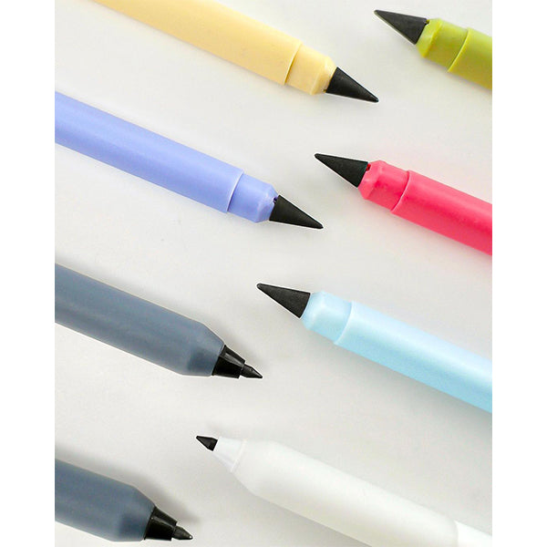 金属ペンシル 金属鉛筆 メタルえんぴつノック式 2色 文房具 341157