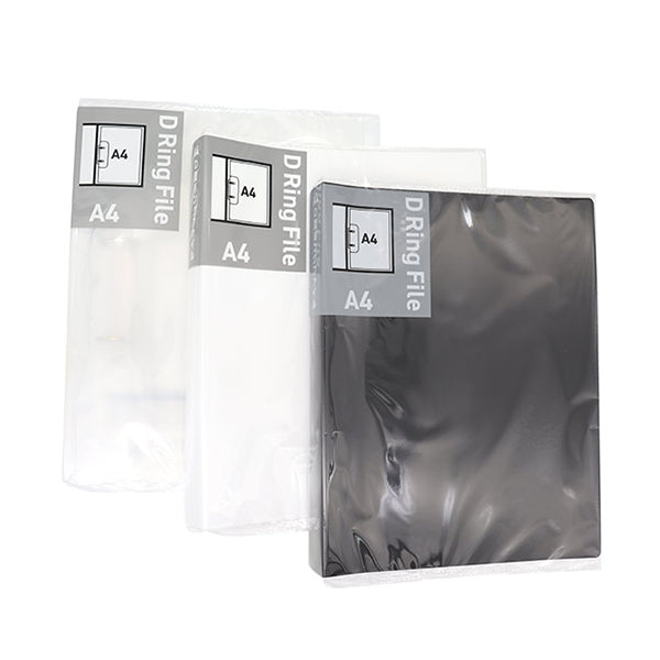 リング式ファイル D型リングファイル Dリングファイル バインダー A4  341168