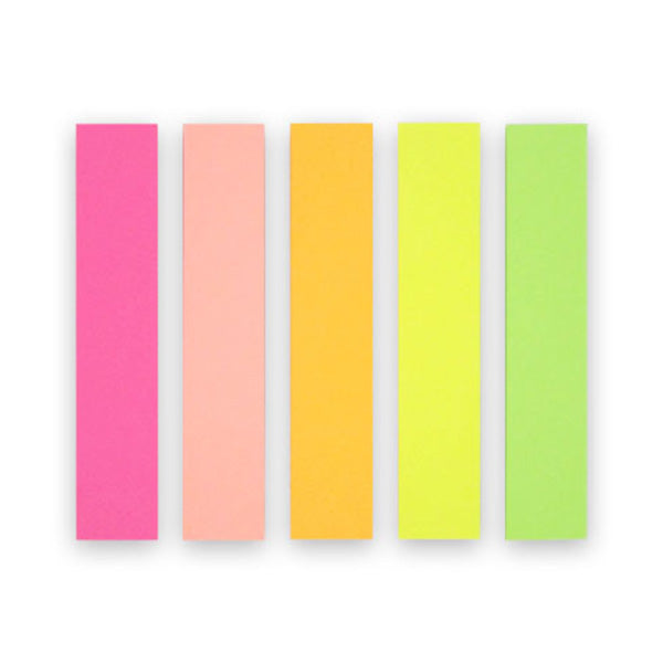 FIT MEMO 蛍光付箋 100枚 5本入 341268