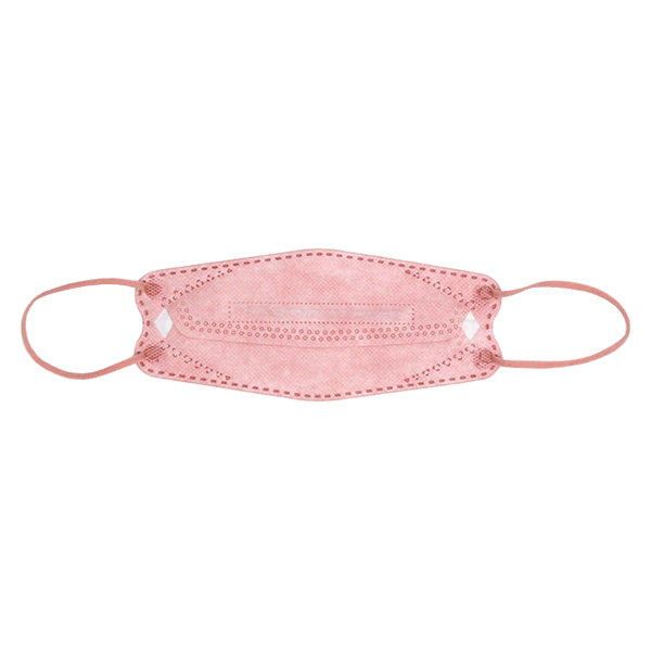 ダイヤモンド型マスク カラーマスク 子供用 5枚入 ピンク 341501