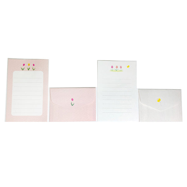 ちいさなちいさなレターセット/ヨコ封筒 ハピネスラーレ 341529