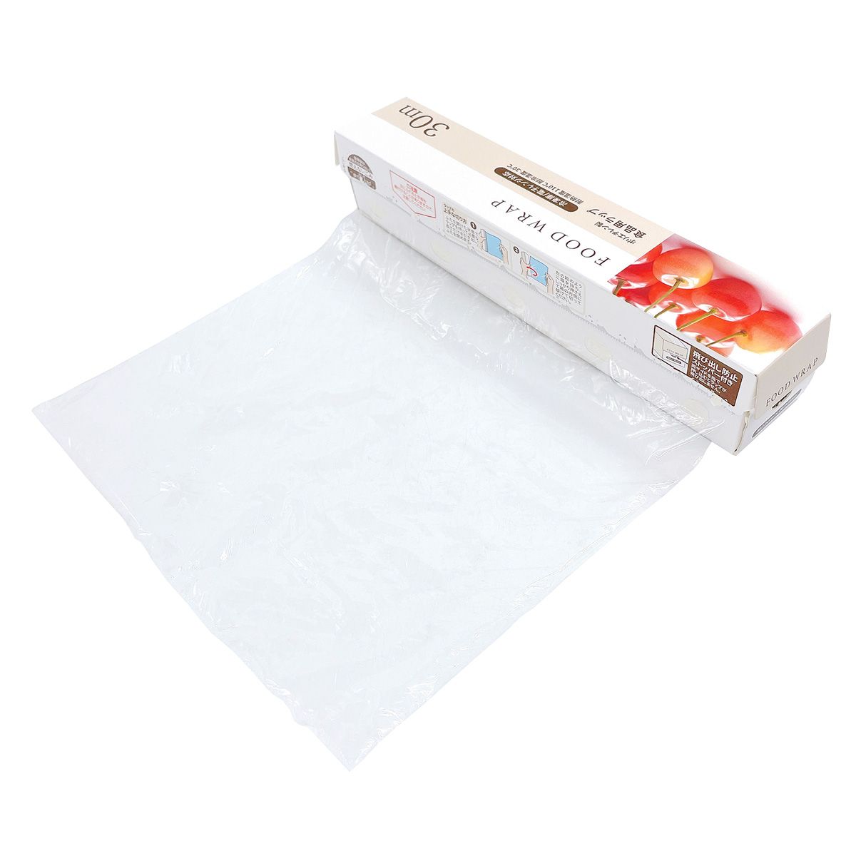 【在庫限り】おそと時間 食品用ラップ 幅22cm×30m 341538