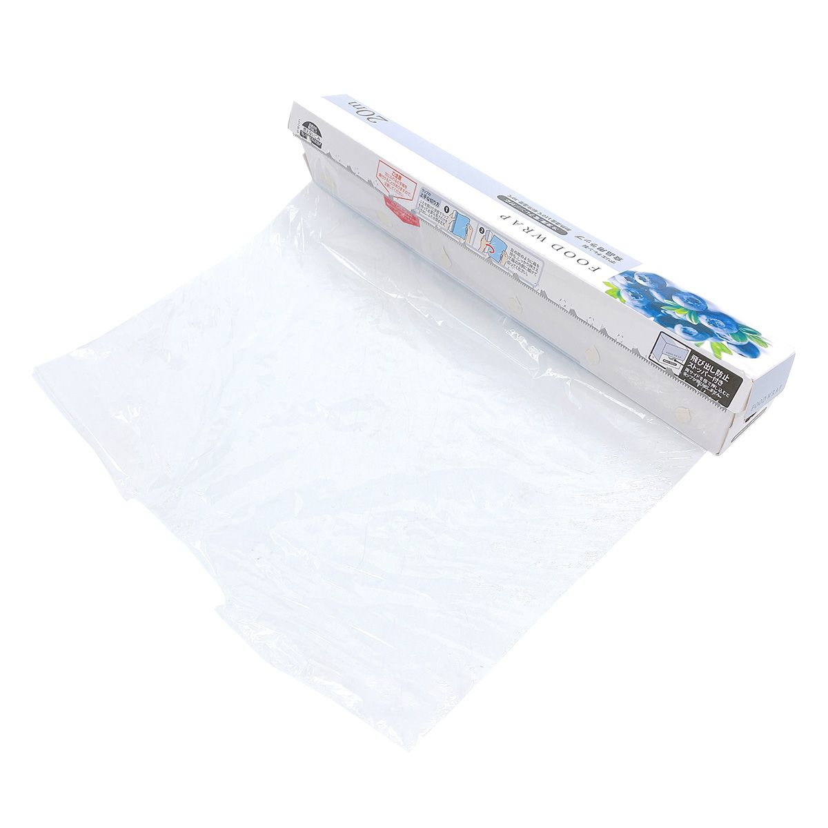 【在庫限り】おそと時間 食品用ラップ 幅30cm×20m 341539