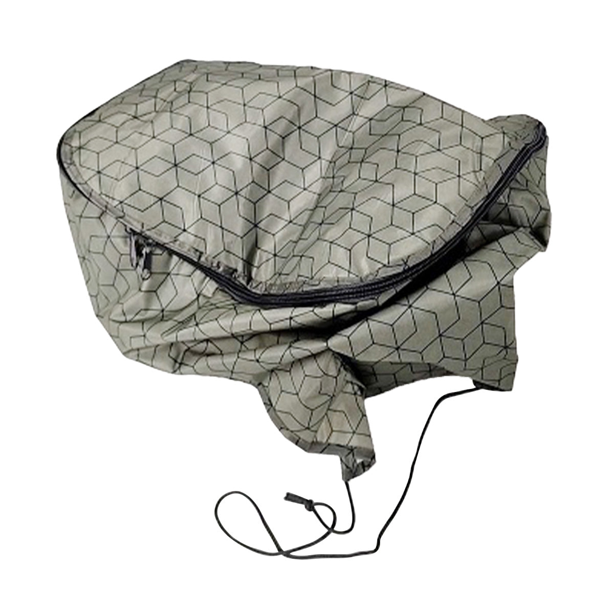 自転車カゴカバー ダブルファスナー 前カゴ用 341582