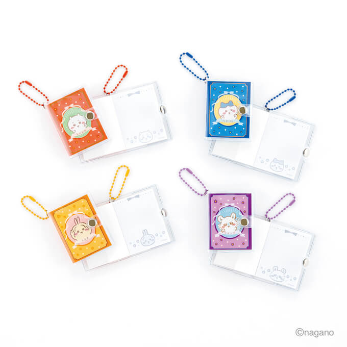 ちいかわ ミニメモキーチェーンボタン付き【お一人様12点まで】 341640