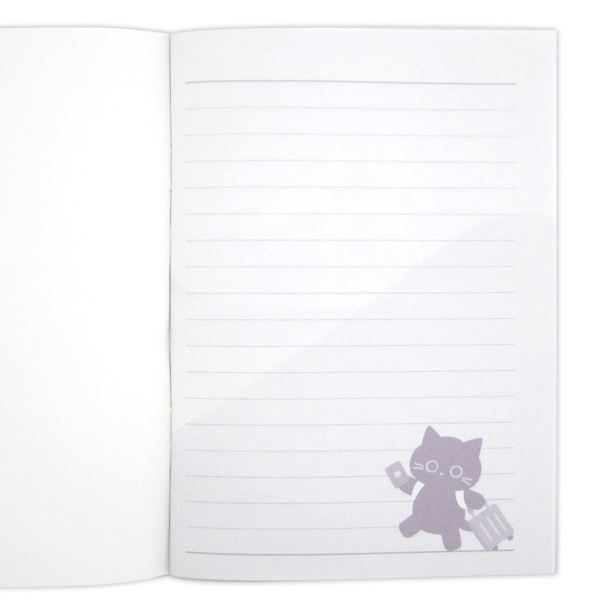 A6 中綴じノート トラベルネコ 80ページ 341665