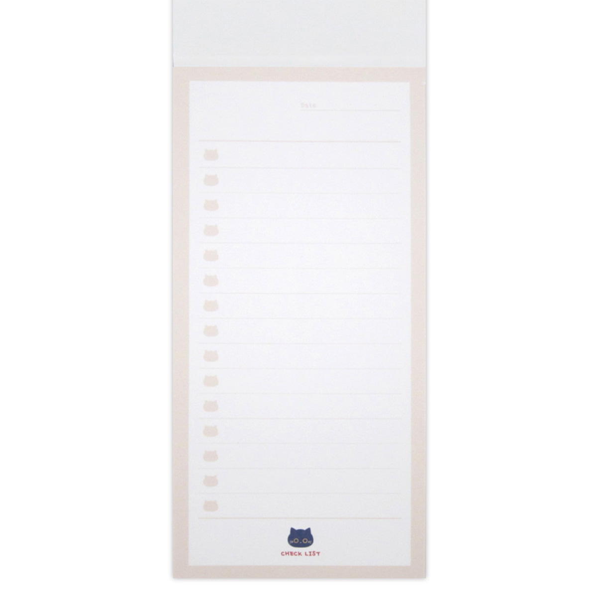 メモ チェックリスト トラベルネコ 30枚 341668