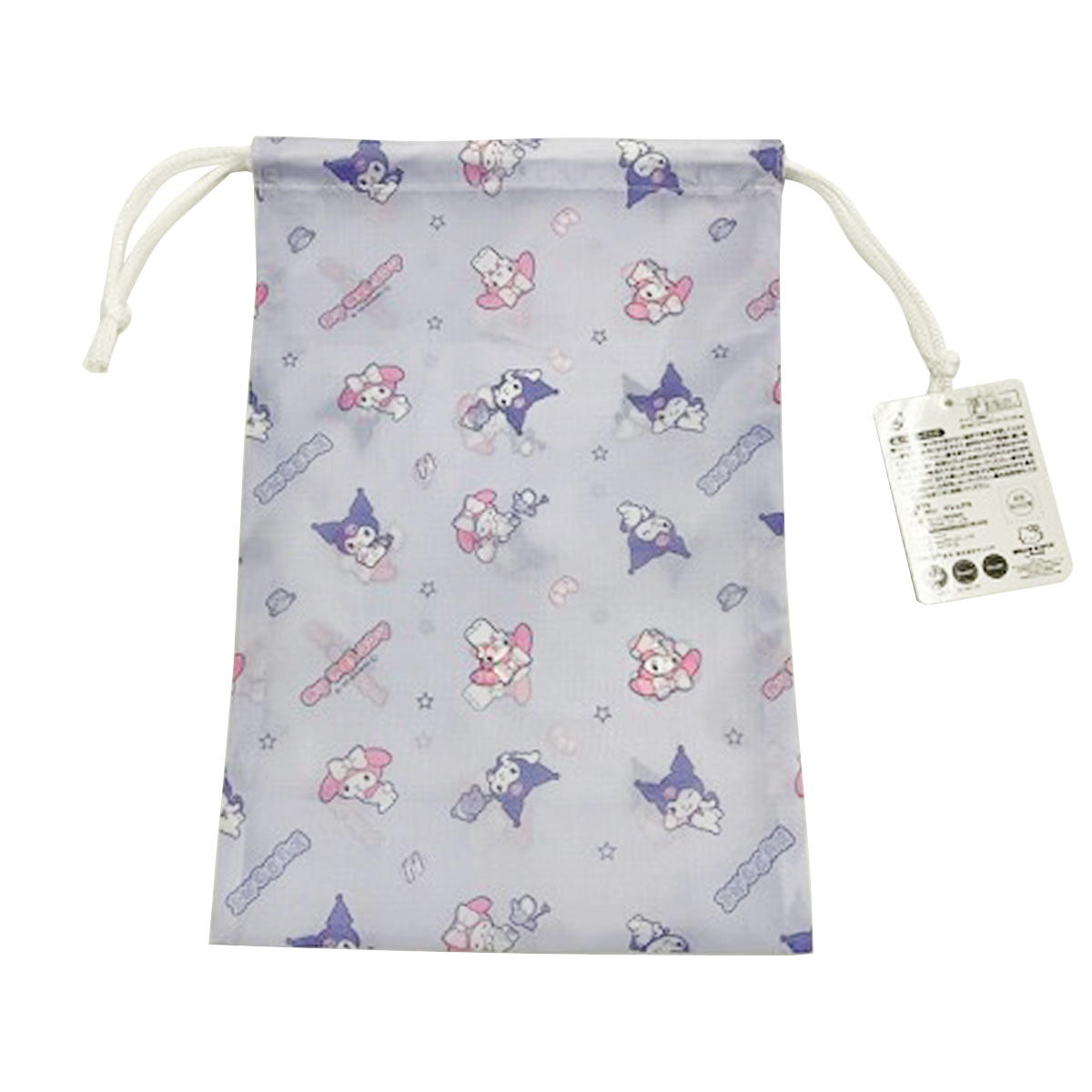 sanrio マイメロクロミ 巾着 マシュグミ 341706