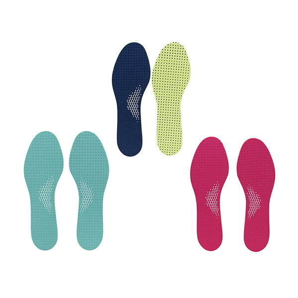 エアスルーインソール 女性用 抗菌防臭 中敷き 22.0?26.0cm対応 341755