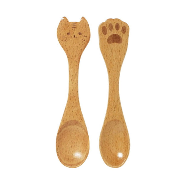 木製ミニスプーンねこ・肉球 341791