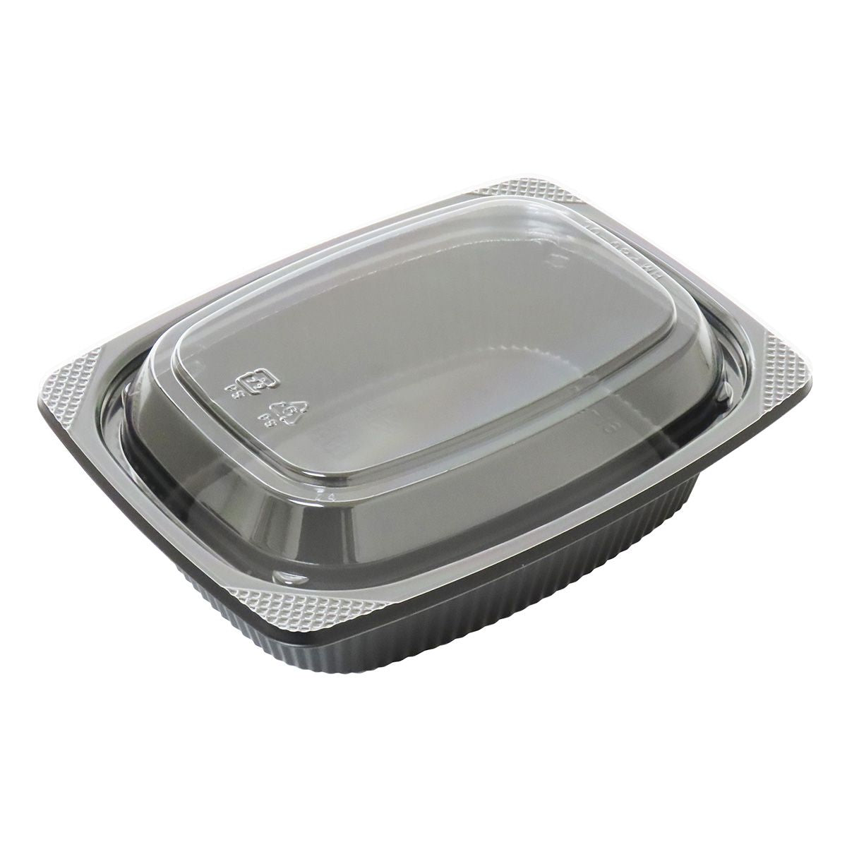 フードパック デリカフードケース ランチパック深型バイオマス10% 3枚 341934