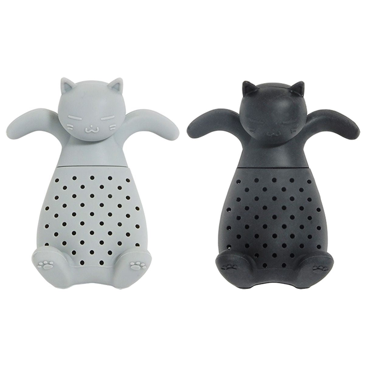 茶こし シリコン製 シリコーンティーストレーナーネコ型 341959