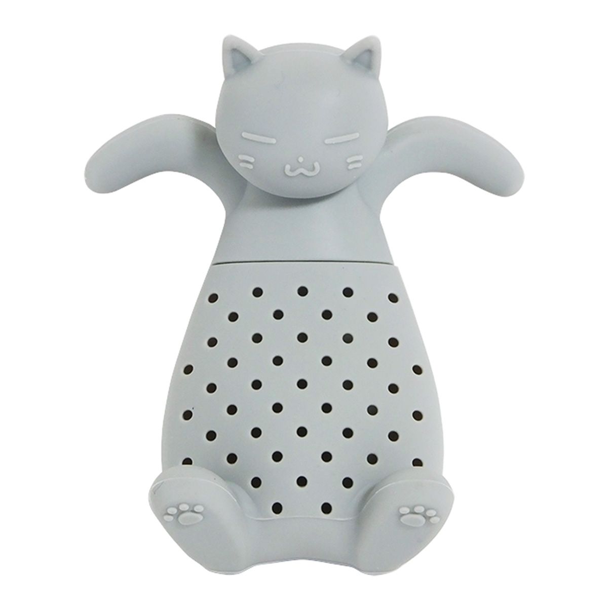 茶こし シリコン製 シリコーンティーストレーナーネコ型 341959