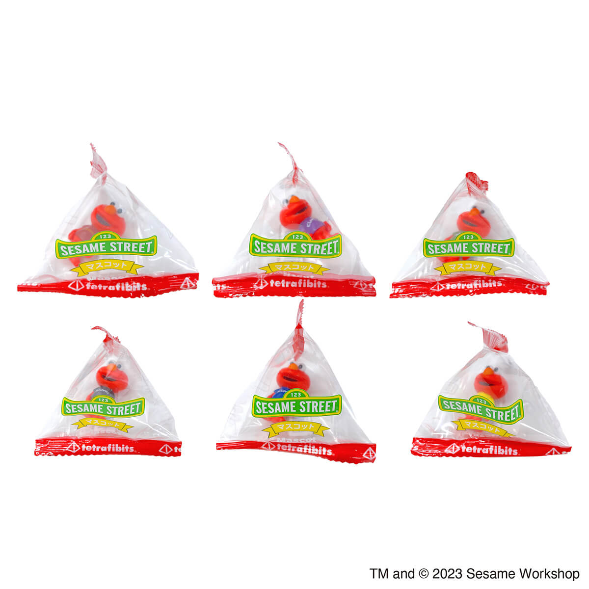 セサミストリート テトラフィピッツ エルモ コンプリート6種12個セット 342066