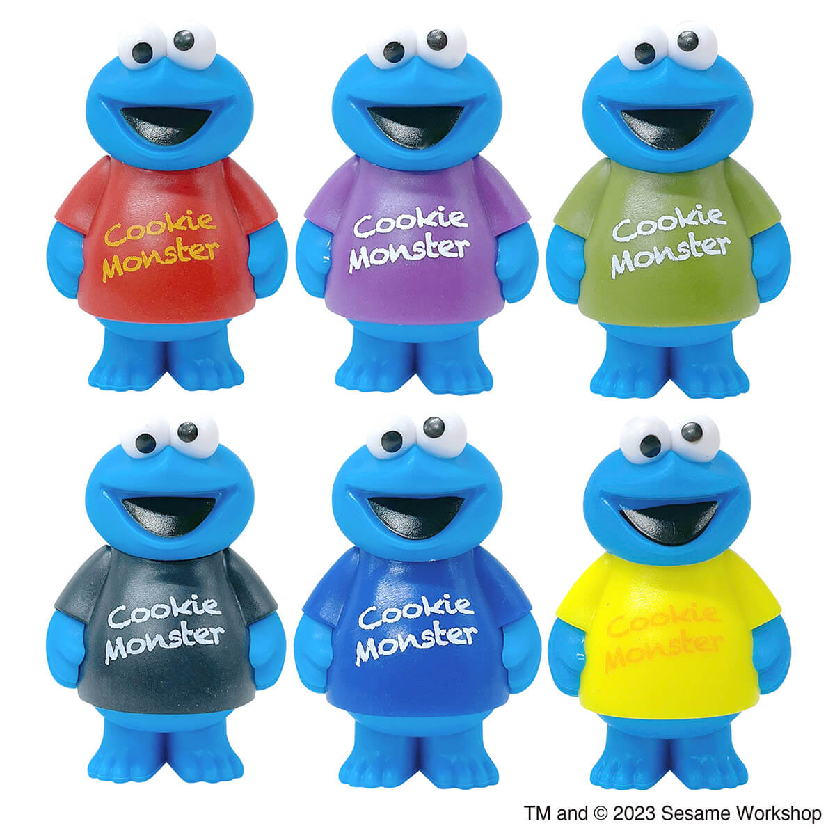 セサミストリート テトラフィピッツ クッキーモンスター コンプリート6種12個セット 342067