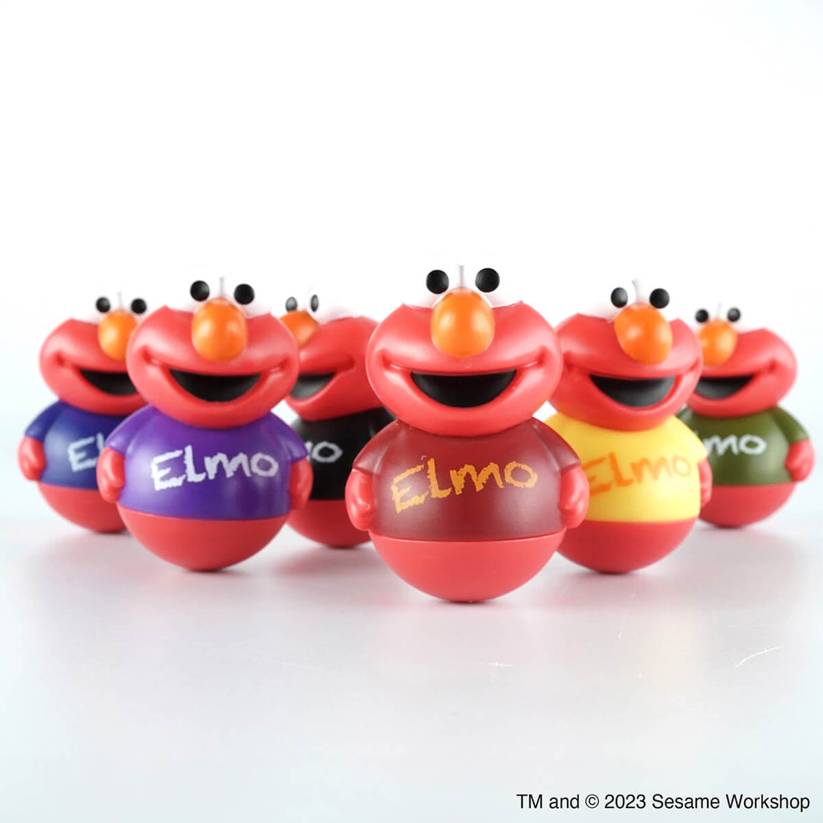 【OUTLET】セサミストリート ゆれ丸 エルモ コンプリート6種12個セット 342068