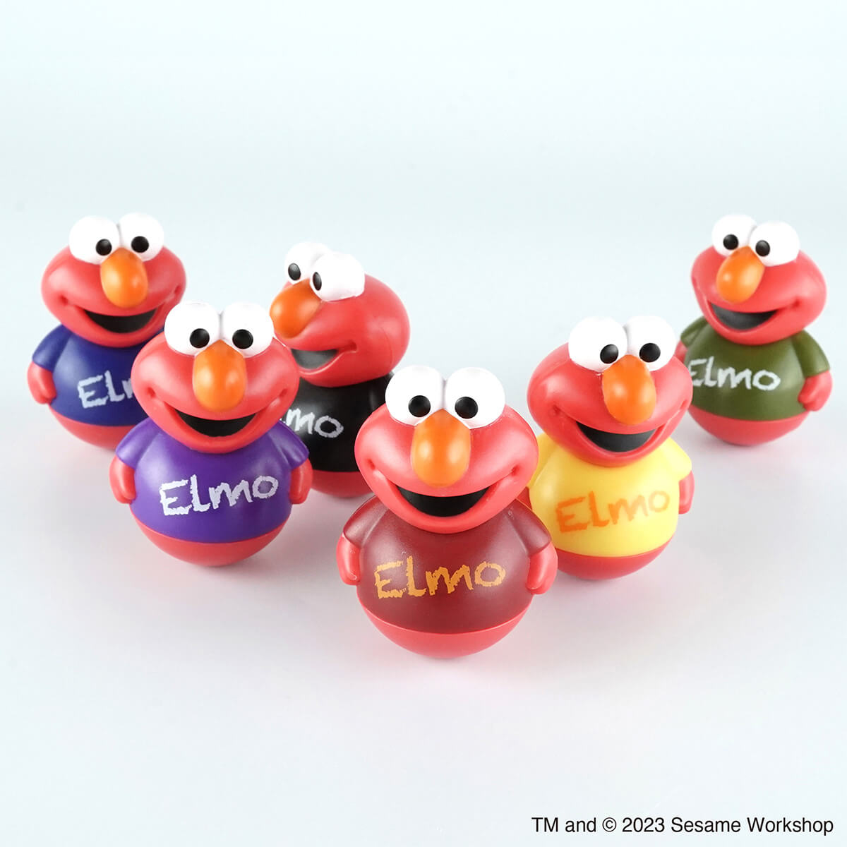 【OUTLET】セサミストリート ゆれ丸 エルモ コンプリート6種12個セット 342068