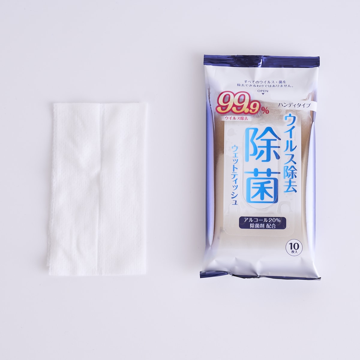 ウェットティッシュ 除菌シート ウイルス除去 除菌ウエットティッシュ 10枚×3P 除菌クリーナー 342181