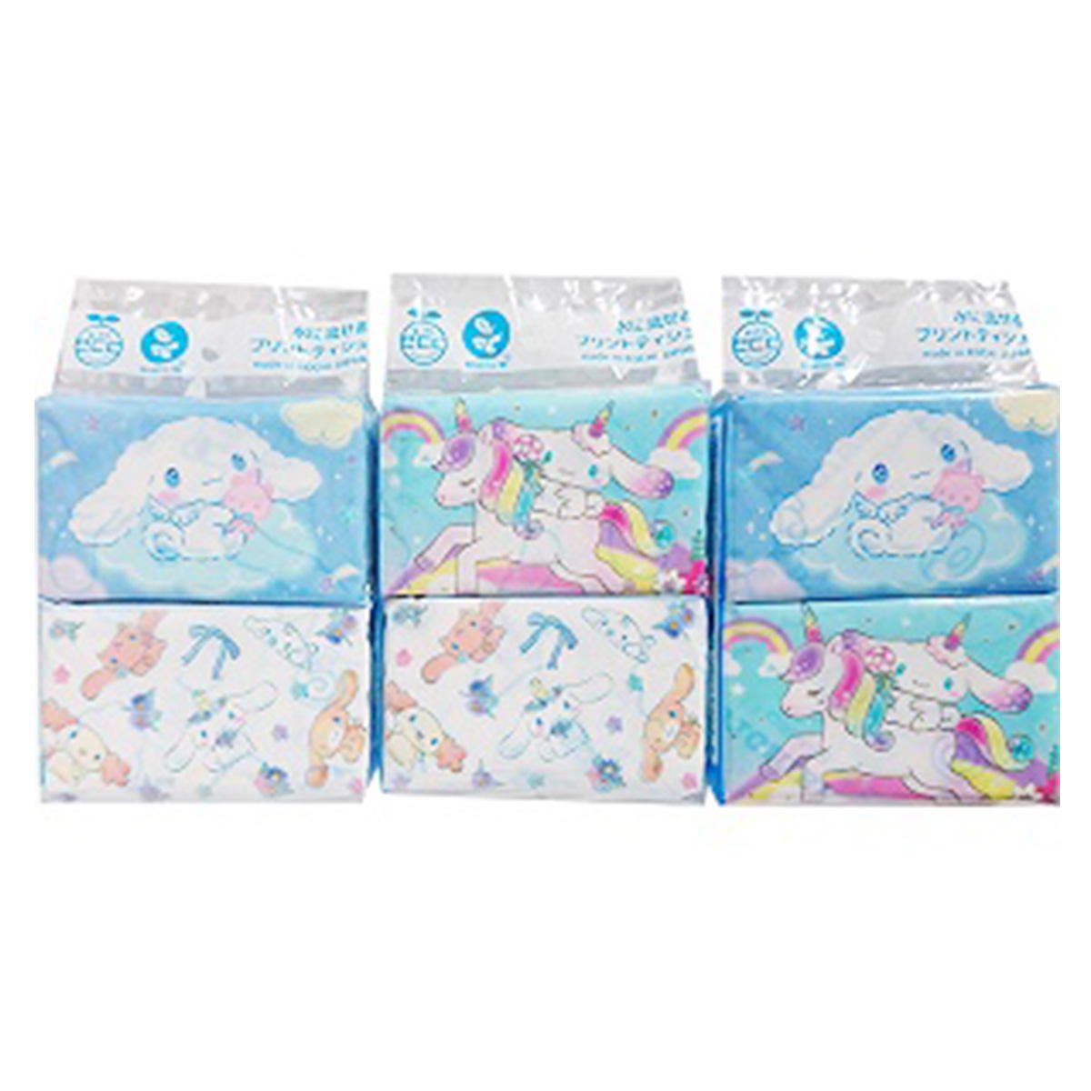 ポケットティッシュ 4P シナモロール 342196