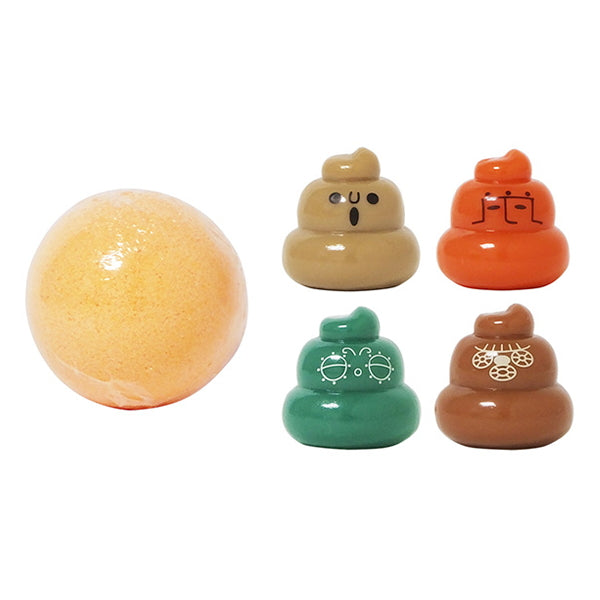 入浴剤 入浴料 バスボム マスコット入り入浴剤 発掘!うんちちゃん バスボール 342363