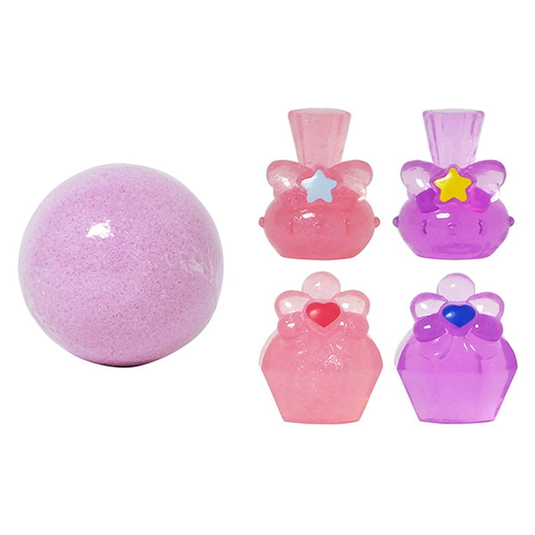 入浴剤 入浴料 バスボム マスコット入り入浴剤 きらきら変身ボトル バスボール 342364