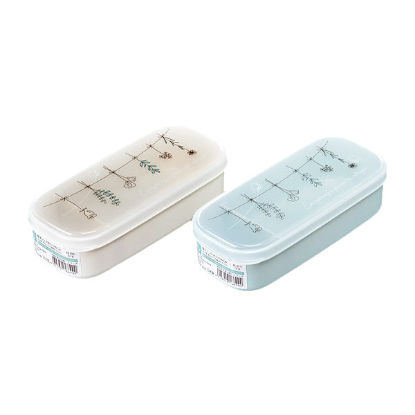 お弁当箱 ランチボックス S スワッグ 仕切り付 電子レンジ可 342391