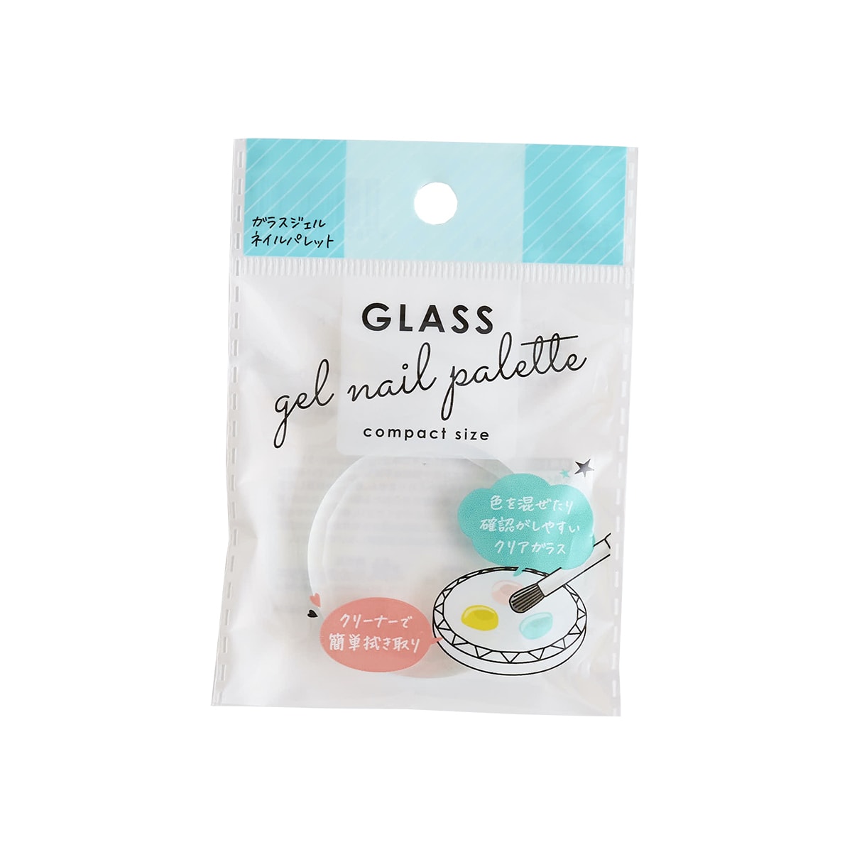 ガラスジェルネイルパレット 342589
