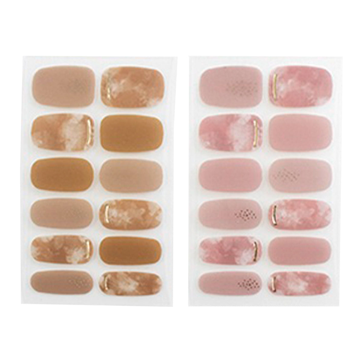 【在庫限り】ジェルネイルシール 2106‐HaA くすみカラー ライト硬化不要 342601