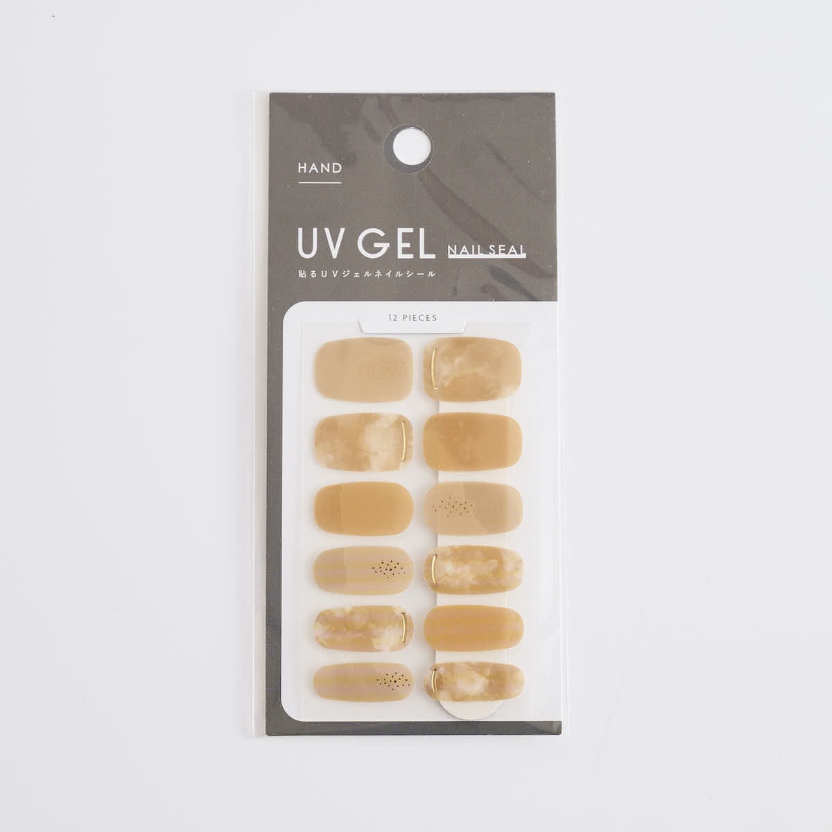 【在庫限り】ジェルネイルシール 2106‐HaA くすみカラー ライト硬化不要 342601