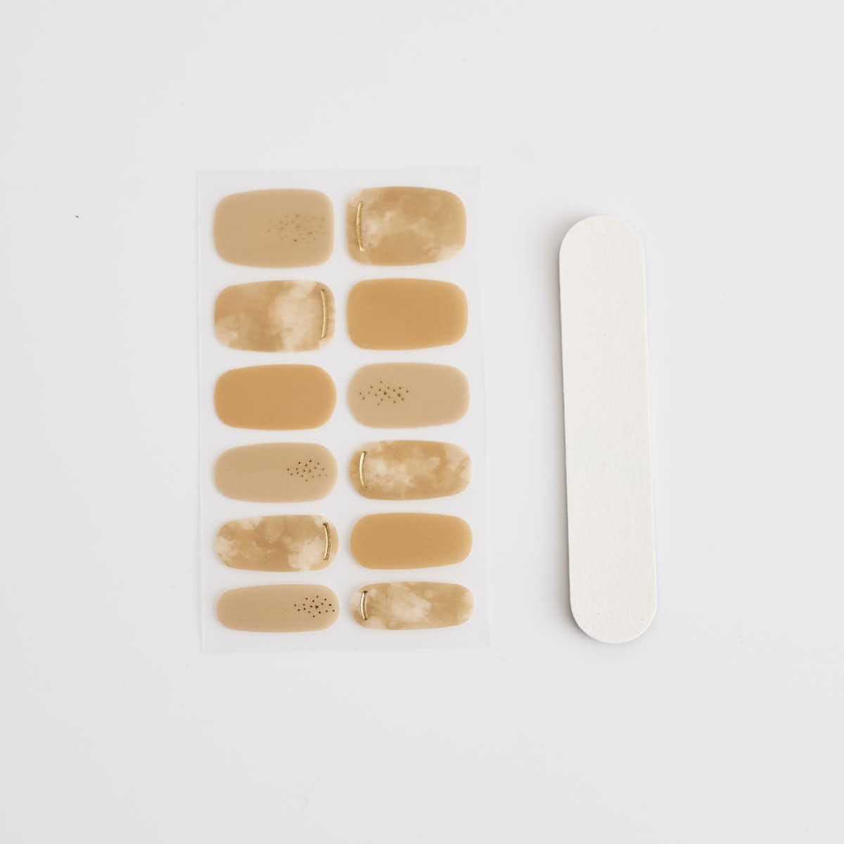 【在庫限り】ジェルネイルシール 2106‐HaA くすみカラー ライト硬化不要 342601