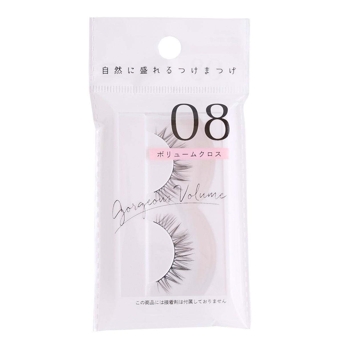 つけまつげ ツケマ 自然に盛れまつげ ボリュームクロス 342663