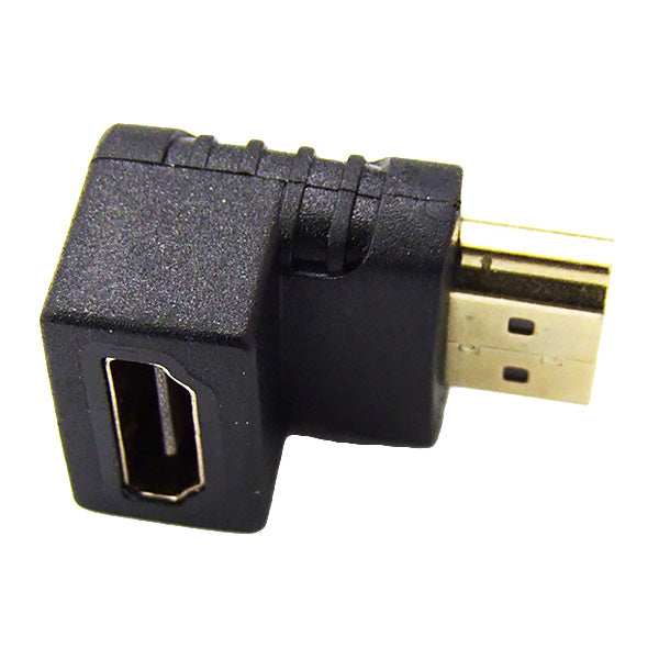 HDMIアダプタ 4K対応 HDMI L型 アダプタ 下向き 342810