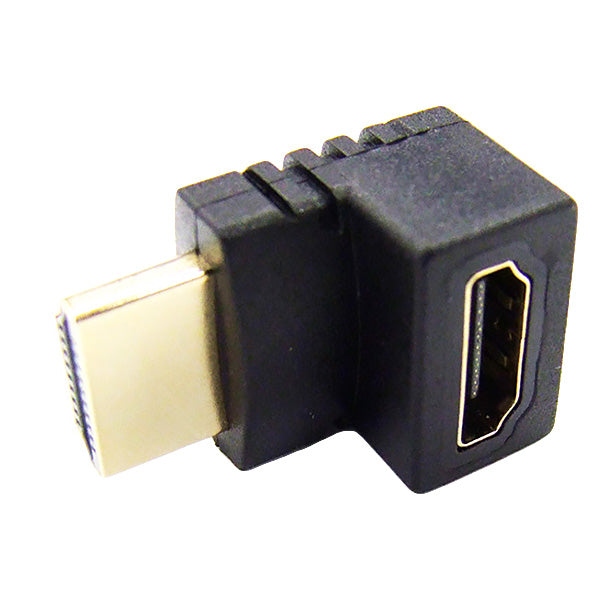 HDMIアダプタ 4K対応 HDMI L型 アダプタ 上向き 342811