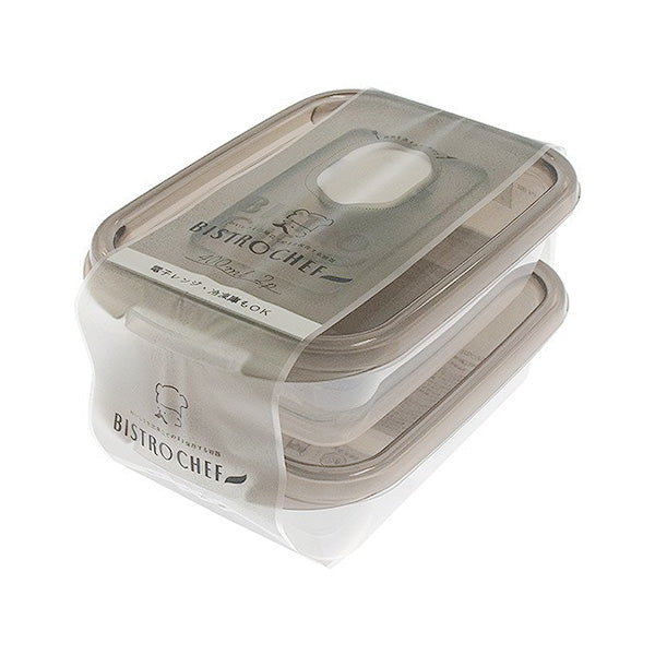 ビストロシェフ 角小2P 400 ブラウン 342907