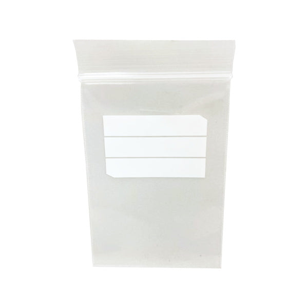 チャック付き収納袋 見出し枠付タテ型 A7 15枚 342914