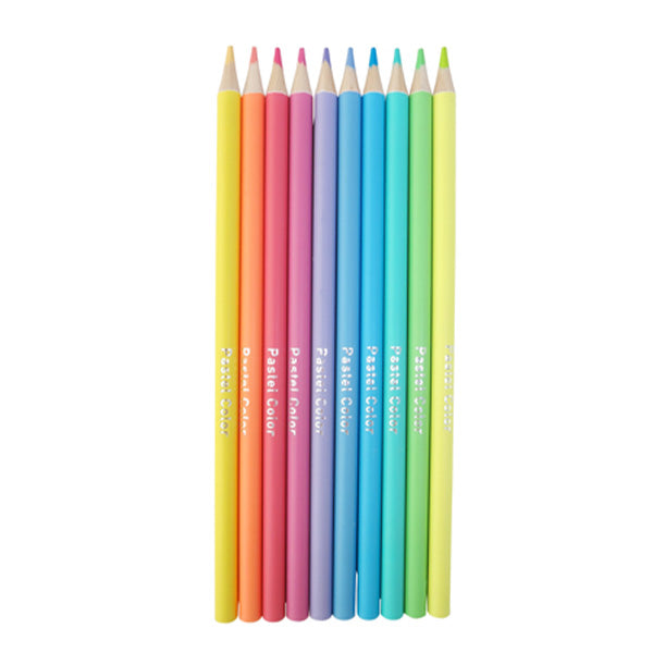 パステル色鉛筆10色入り 342994