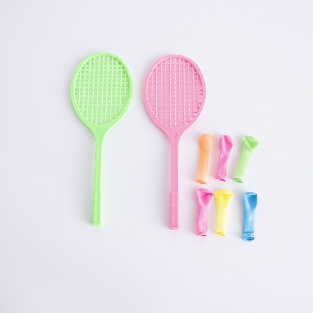 バルーン ふうせん テニス風船 /ラケット2コ・風船6コセット 343049