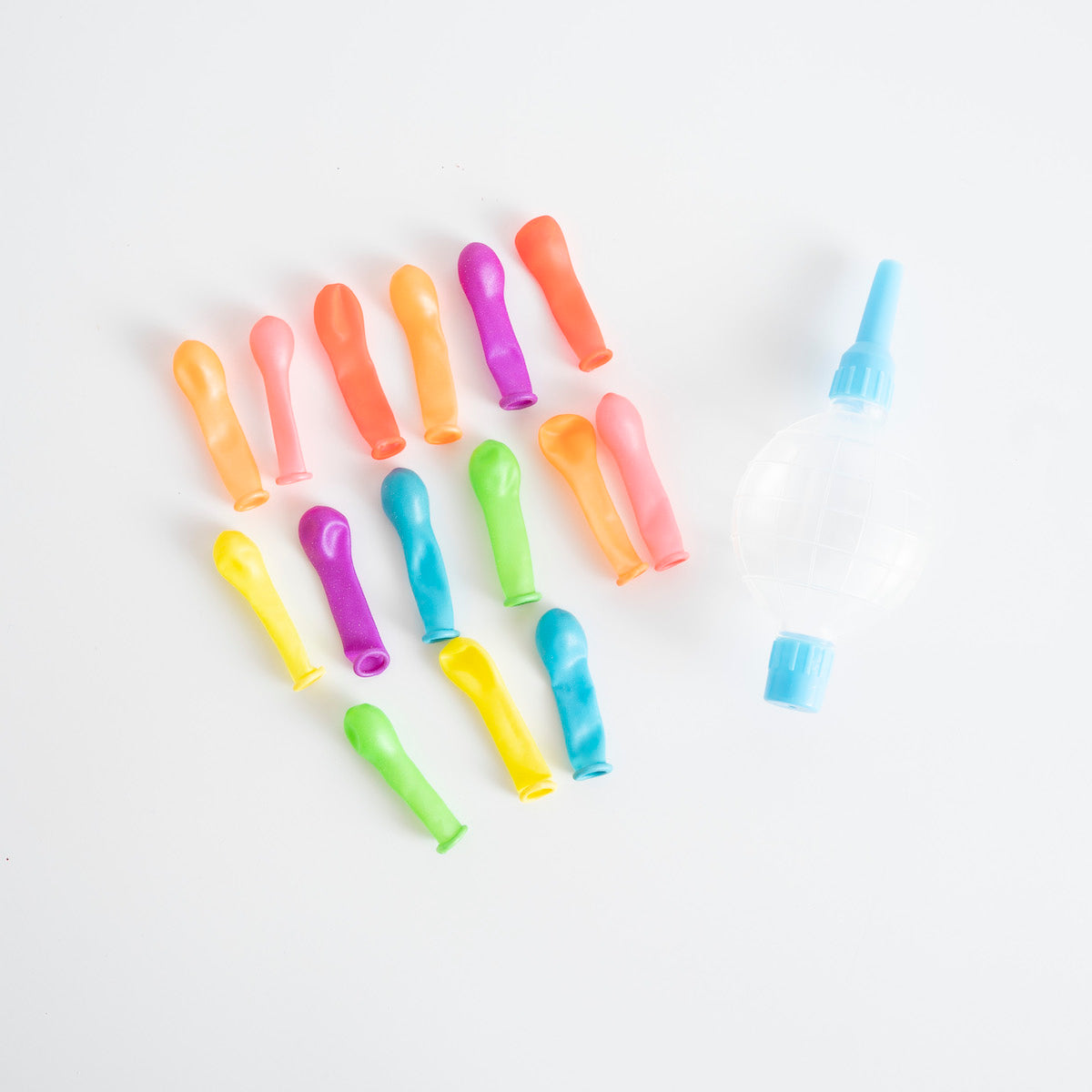 水玉風船 ポンプ付き15個入 343051