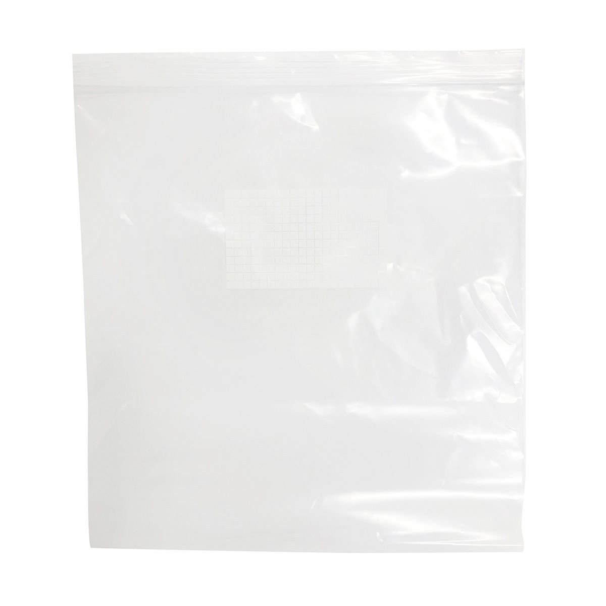 【在庫限り】ジップバッグ 食品保存袋 ストックバッグ フリーザーバッグ L 10枚入 モノトーン 343353