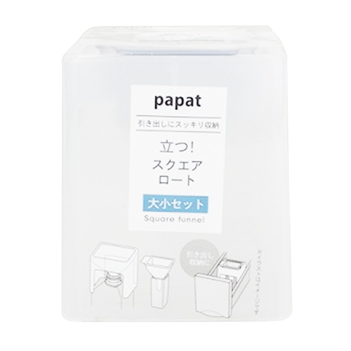 【OUTLET】PAPAT立つ! スクエアロートセット 343373