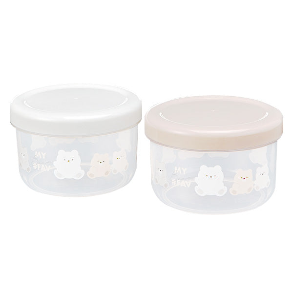 収納ケース 保存容器 くまくまポット 460ml 343405