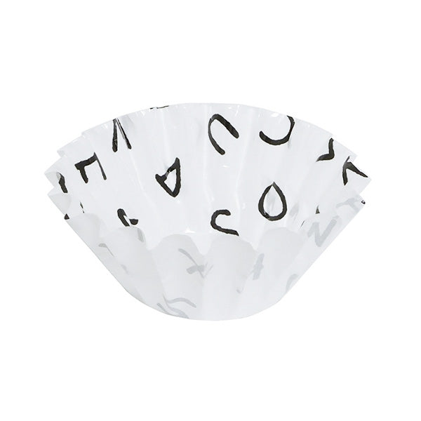 お弁当カップ 徳用おかずカップ英字柄 6号 80枚 343428