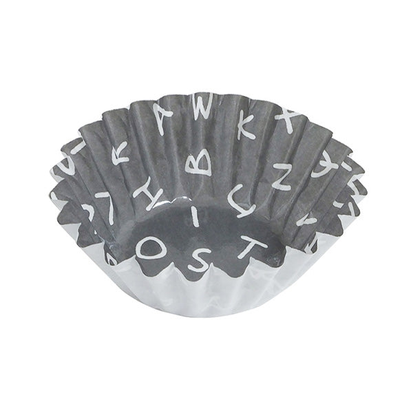 お弁当カップ 徳用おかずカップ英字柄 9号 40枚 343430